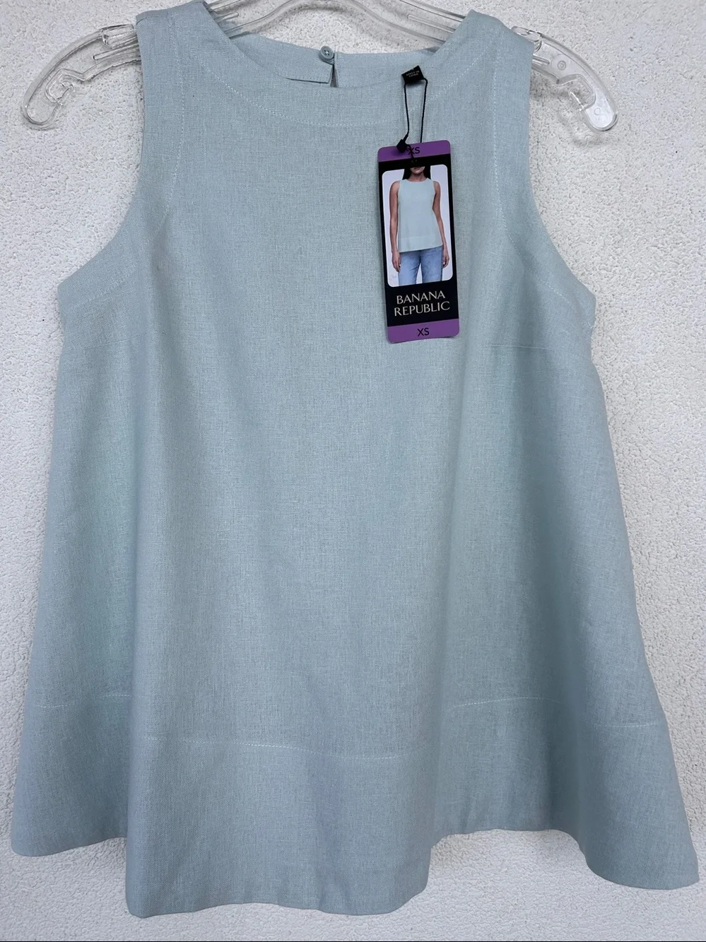 Banana Republic Linen Blend Sleeveless Top